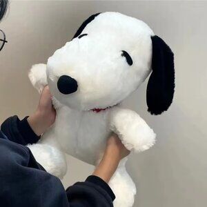 30cm Cartoon Cute Snoopy Plush Toy Pillow Sofa Back Plush Doll Gifts For Childre